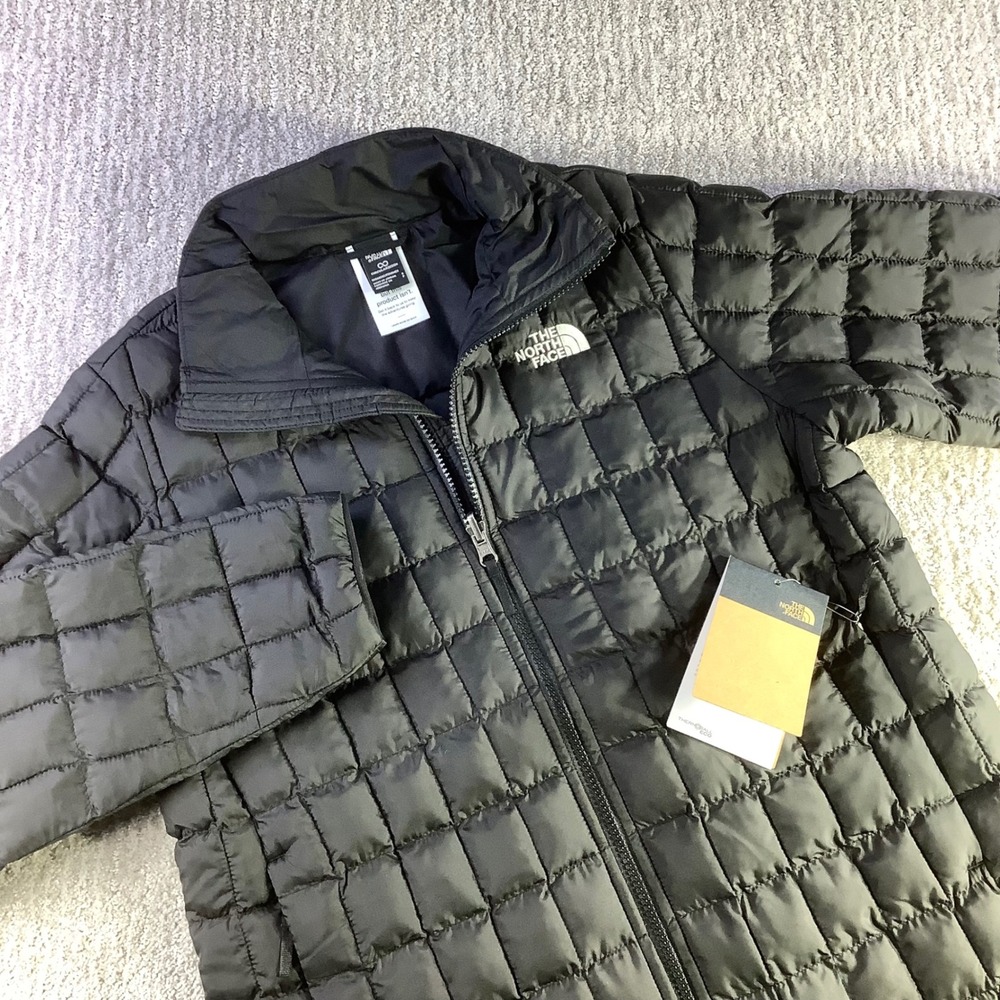 The North Face Womens Thermal Insulated Puffer Jacket Black Size Small NWT